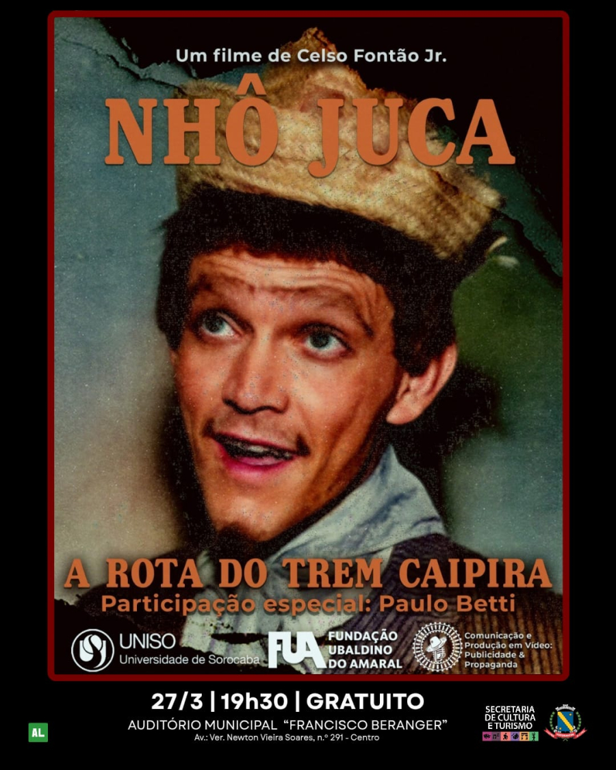 Assessoria de imprensa Divulgação O documentário “Nhô Juca – a rota do trem caipira” será exibido na próxima sexta-feira