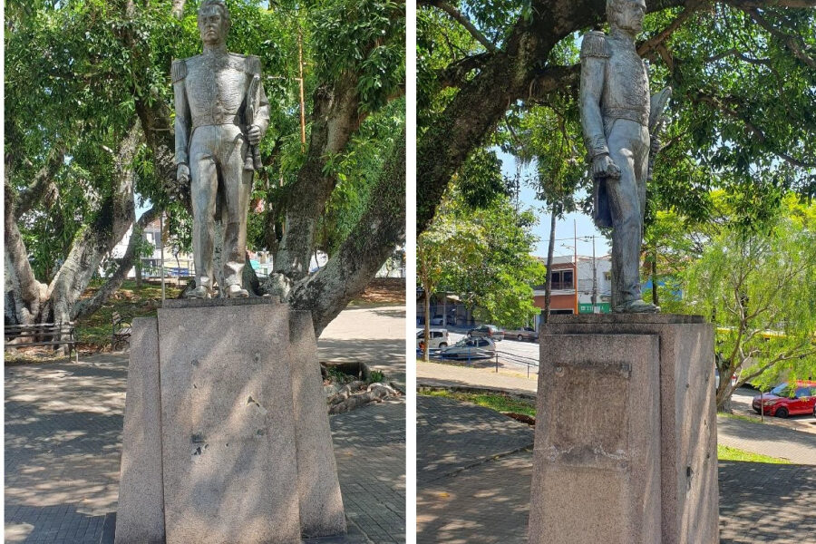 Divulgação Sorocaba contabiliza atualmente 63 monumentos públicos depredados. Diante da situação, a Prefeitura de Soroca