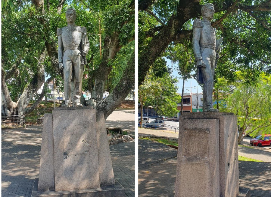 Divulgação Sorocaba contabiliza atualmente 63 monumentos públicos depredados. Diante da situação, a Prefeitura de Soroca
