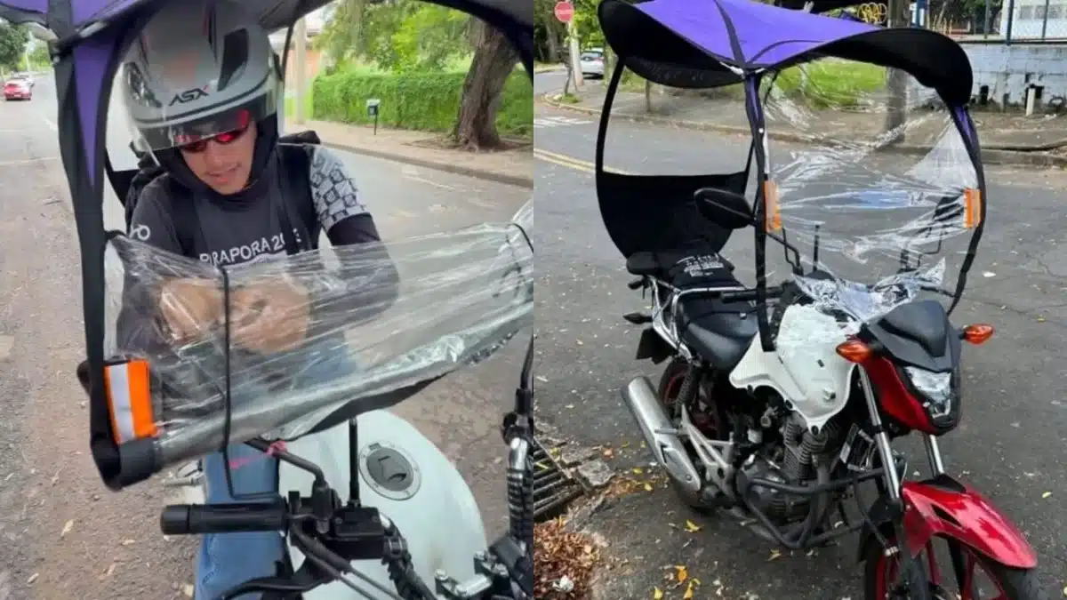 onde o jovem passa, despertando curiosidade e arrancando comentários bem-humorad