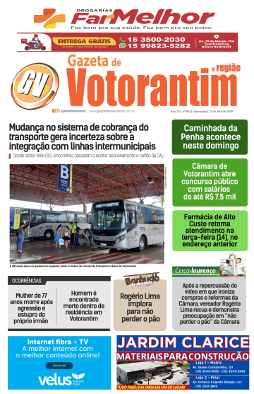 te Edições Completas Outras Classificados Gente Nossa Você Repórter Resumo de No