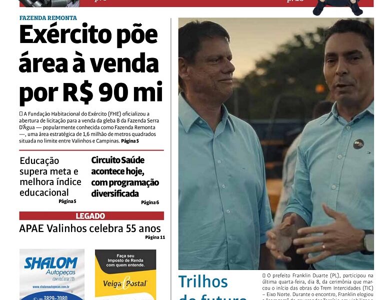 tes Terceiro Setor Alternativa Saúde Classificados Opinião Pulicidade Legal Ediç