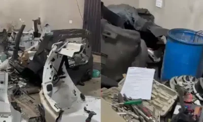 ação, seis veículos, entre carros e motocicletas, foram identificados durante a