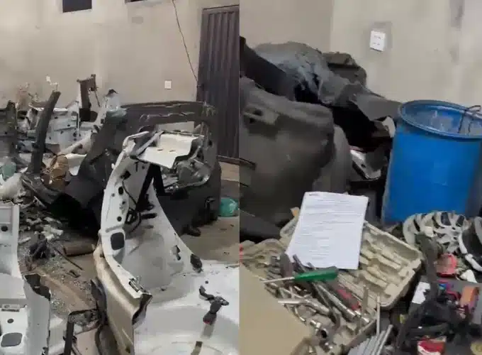 ação, seis veículos, entre carros e motocicletas, foram identificados durante a