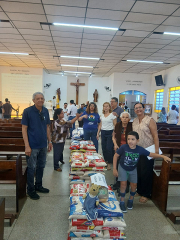 Divulgação Centenas de pessoas participaram, no último dia 12, da 26ª Caminhada da Penha, realizada em Votorantim. O eve